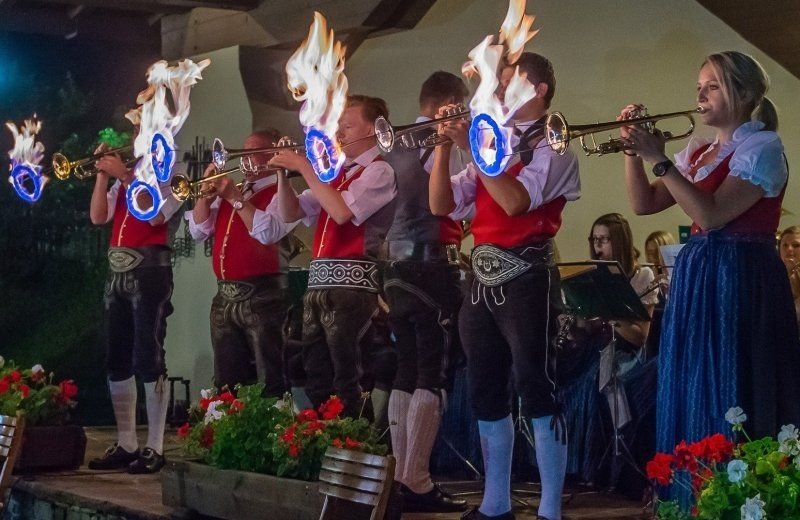 Platzkonzert in Wald im Pinzgau